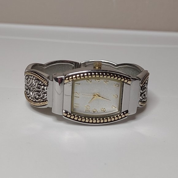 Silver Tone Decorative Metal Watch - Picture 1 of 13